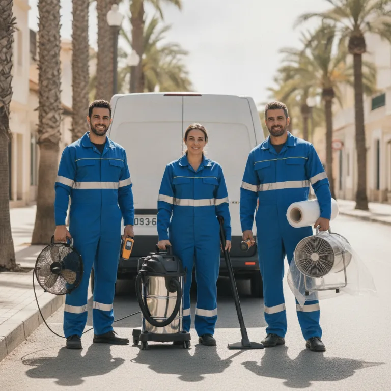 Restauración de Daños Por Agua equipo en Huelva